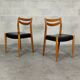 Paire de chaises style scandinave 1970