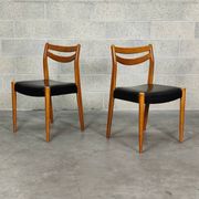 Pair of Scandinavian style chairs 1970