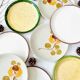 Set of 8 mismatched vintage dessert plates