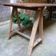 grande table de guinguette en bois sapin
