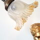 Lampe tulipe col de cygne en laiton