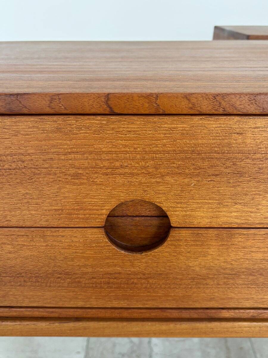 Scandinavian Teak Nightstands by Kai Kristiansen for Aksel Kjersgaard, Denmark, 1960s, Set of 2