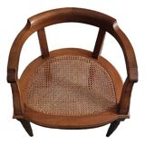 Fauteuil Gondole Assise Cannée