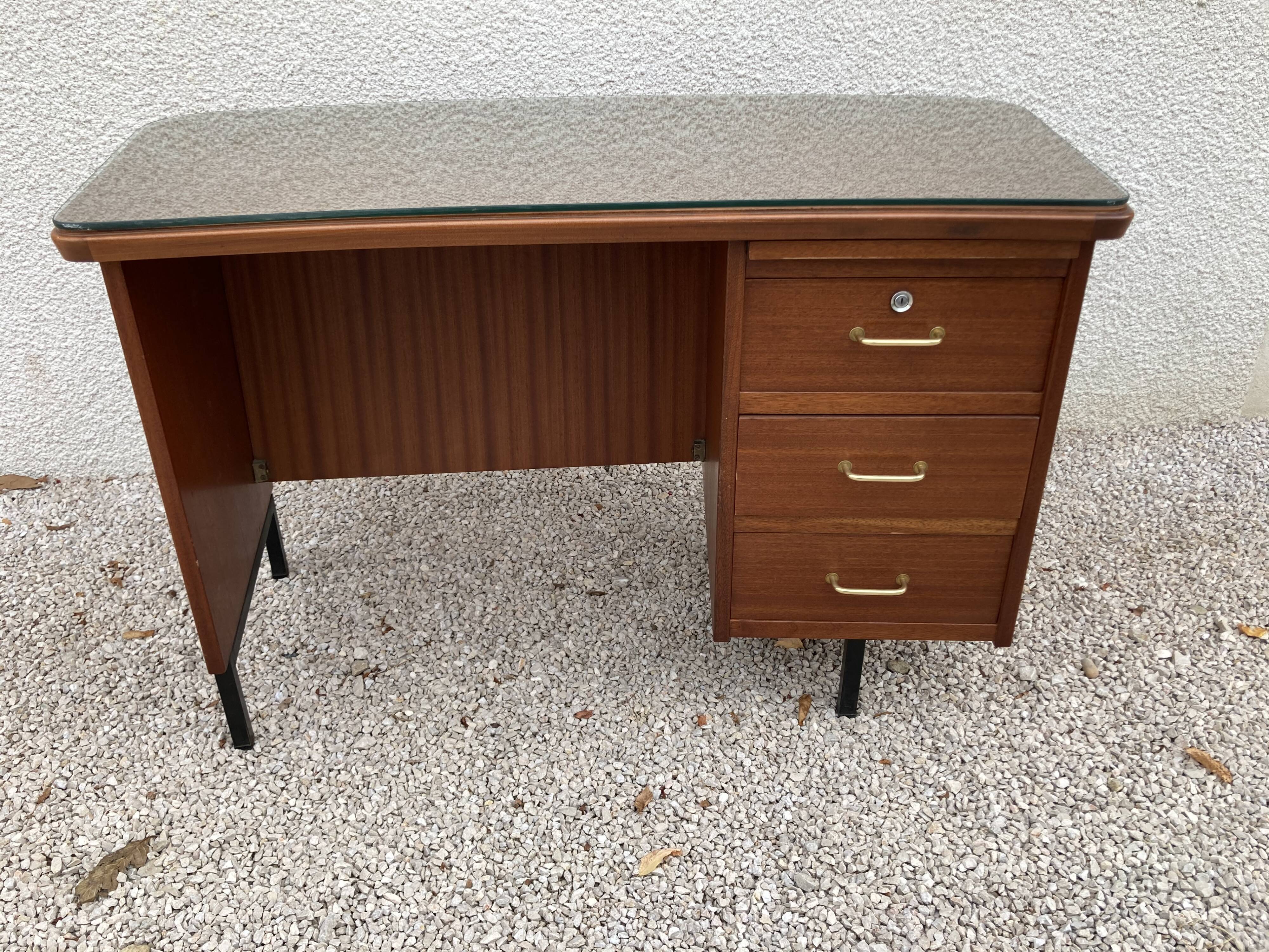 70s desk and chair