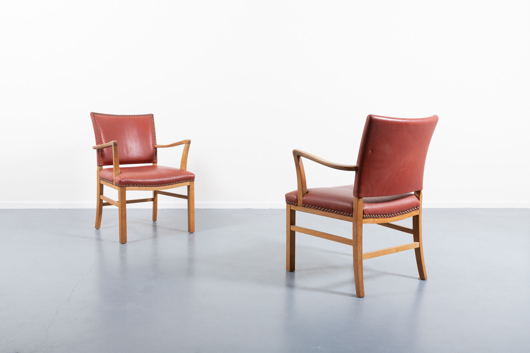 Pair of Danish armchairs by Erik Bjorn Olsen 1950