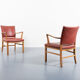 Pair of Danish armchairs by Erik Bjorn Olsen 1950