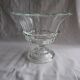 Cup on glass stand 22cm high