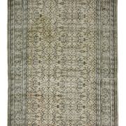 Tapis Oushak Authentique – Ton Gris & Beige, 161 x 240 cm
