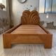 Bed 1 place "palm" wicker and rattan Vivai Del Sud