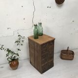 Wooden craft furniture with 10 drawers