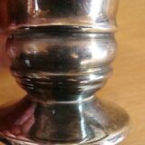 Hallmarked silver-plated egg cup
