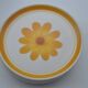 Old service 5 plates sarreguemines model roseline collection art table