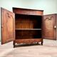 Three Quarter Wardrobe In Walnut Louis XV Style XIX Eme Century