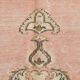5x10 pink and beige classic turkish rug, 291x163cm