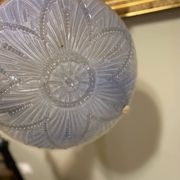 Art Deco blue pendant light