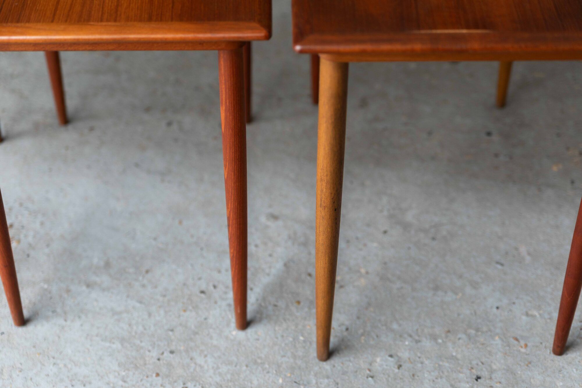 Set of 3 nesting tables, Danish design