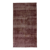 Tapis vintage turc tissé à la main unique en son genre - charme vintage rustique 265 x 140