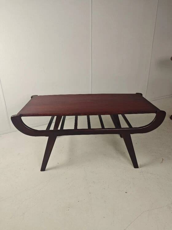 Mid Century Modern Coffee Table with Reversible Top