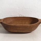Antique solid wood bowl (c.1900) #27