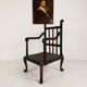 Fauteuil anglais de style chinoiserie vers 1900