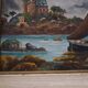 Oil painting by Raymond Blossier, landscape of Brittany.