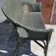 Salon de jardin complet en rotin. (Sofa, fauteuils x 2, table basse)