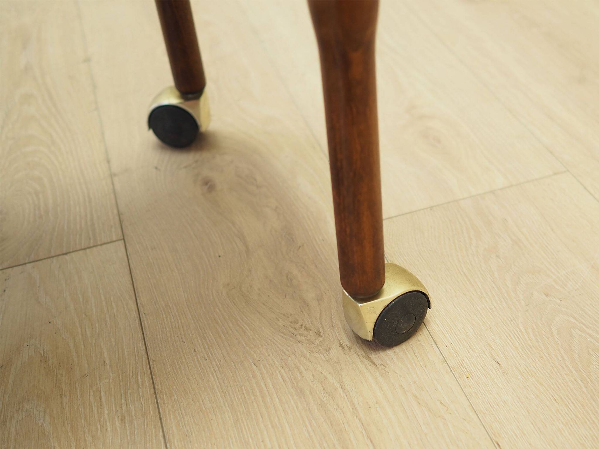 Walnut table, Italian design, 1960s, manufacture: Italy