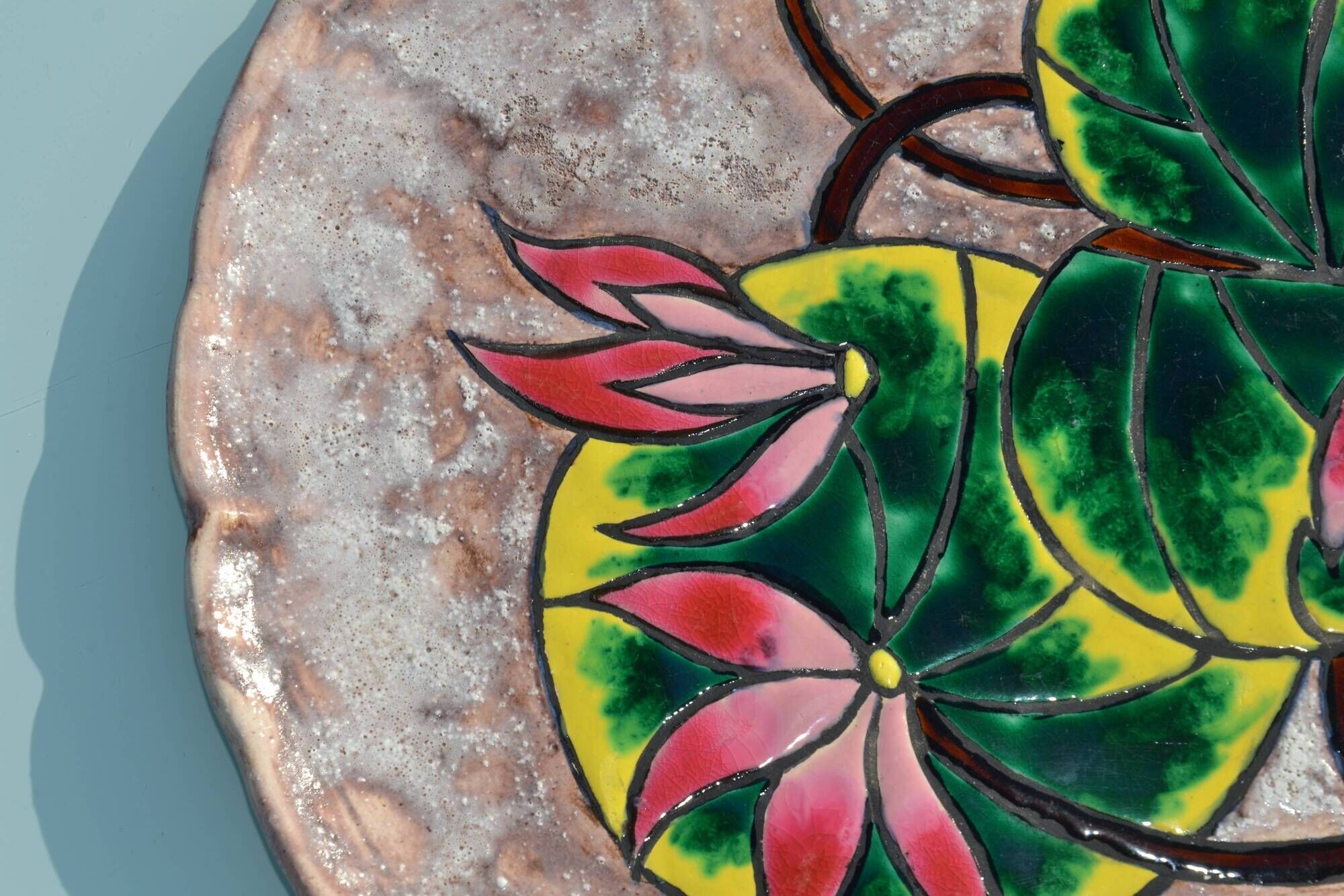 3 decorative plates from Vallauris