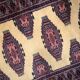 Tapis Boukhara Vintage Fait Main en Laine – 65 x 209 cm - 1C943