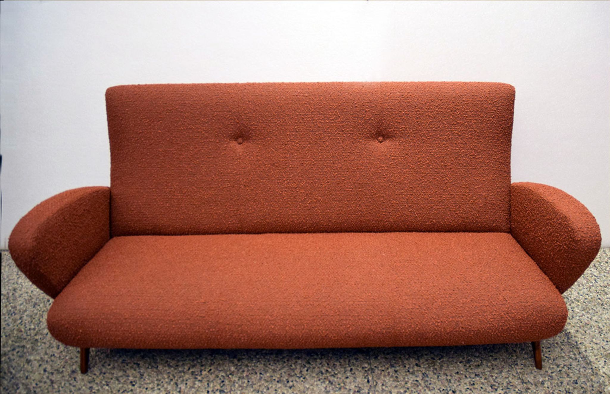 Mid-century three seats sofa of Italian production, 1950s
