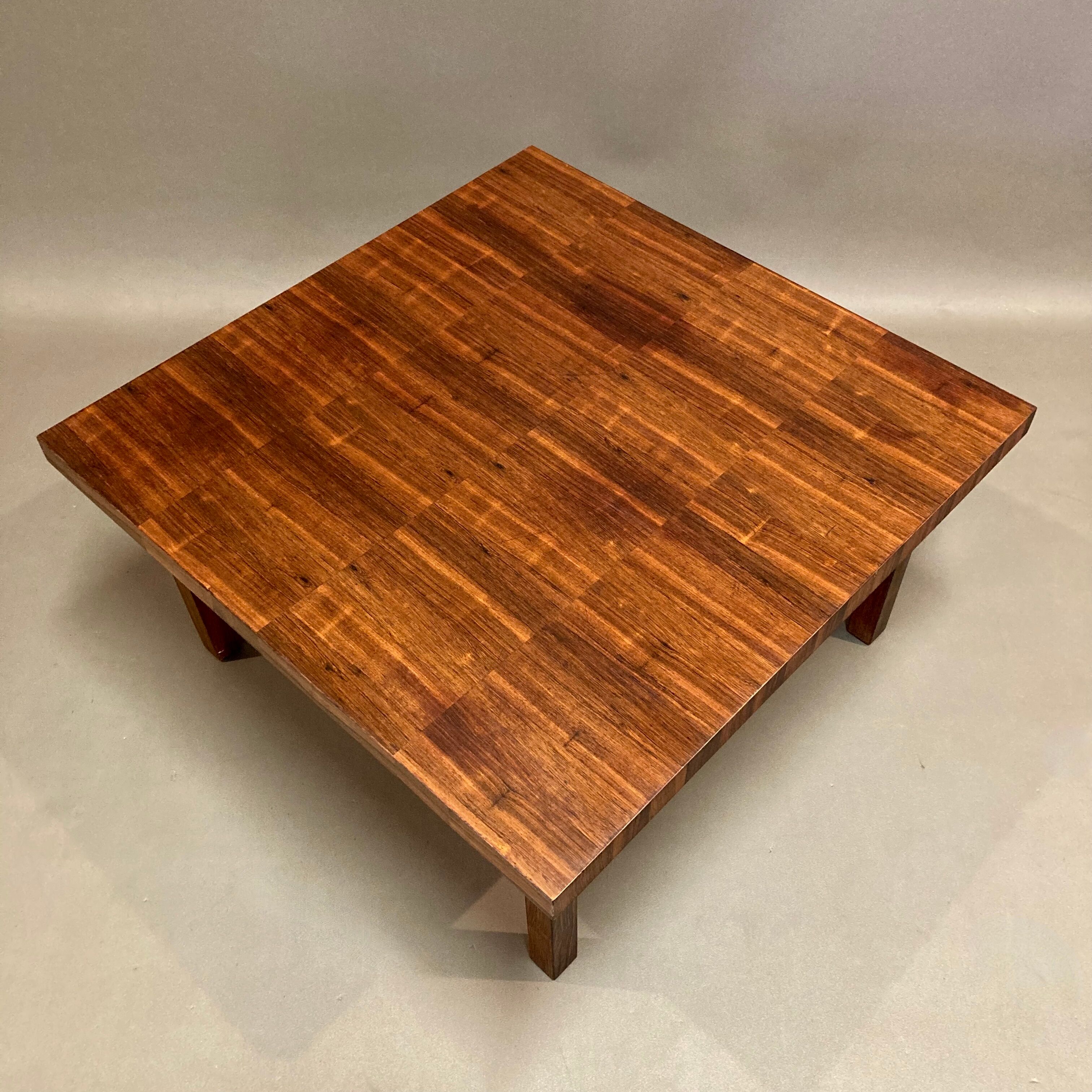 Scandinavian rosewood coffee table 1950 Kai Kristiansen.