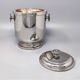 1960s Stunning ice bucket in stainless steel by Macabo. Made in Italy
