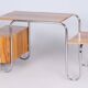 Czech Bauhaus Walnut Writing Desk by André Lurcat, 1930s