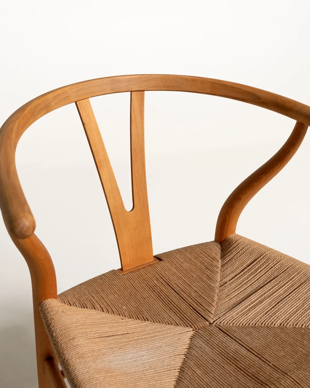 Set of four CH24 “Wishbone Chairs” by Hans J. Wegner, design 1950