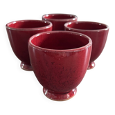 Set de 4 tasses en grès