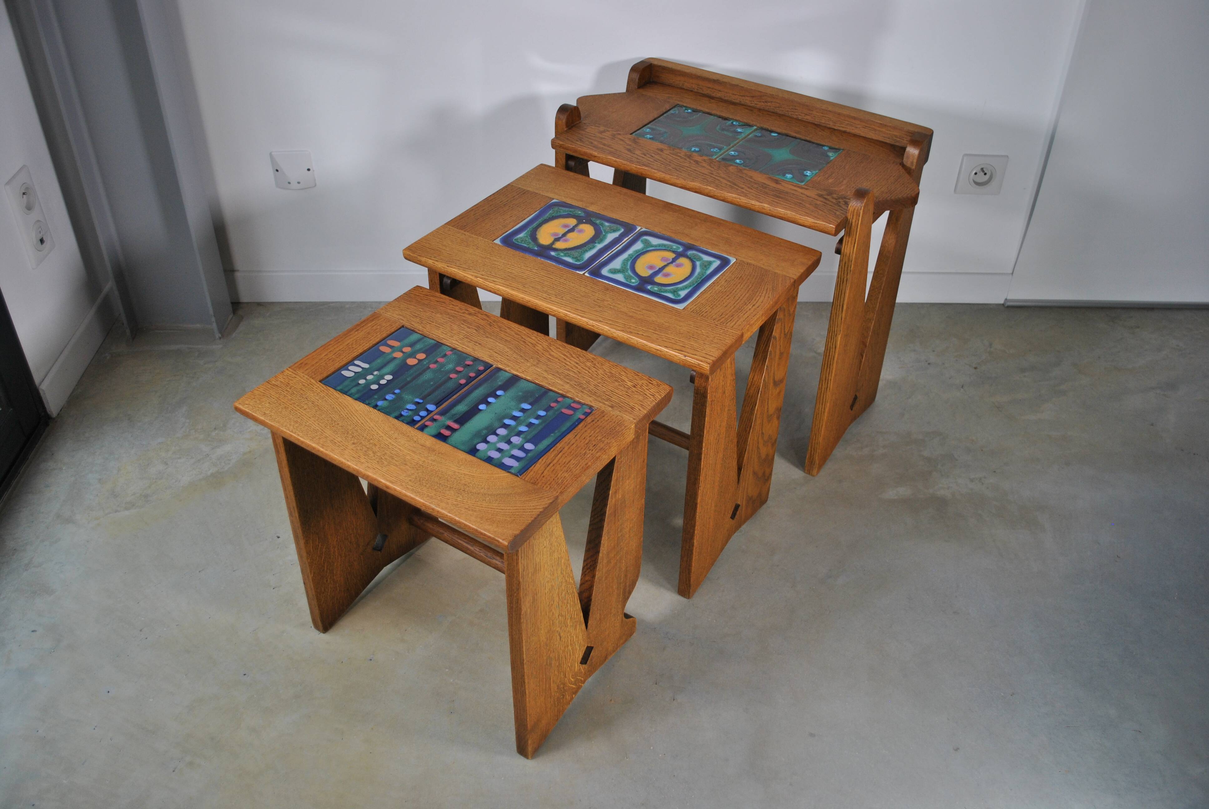 Pull out tables Guillerme and Chambron 1960