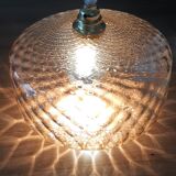 Glass hanging lamp