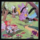 Boite puzzle les trois petits cochons, années 1950 walt disney  "jouets vera paris "