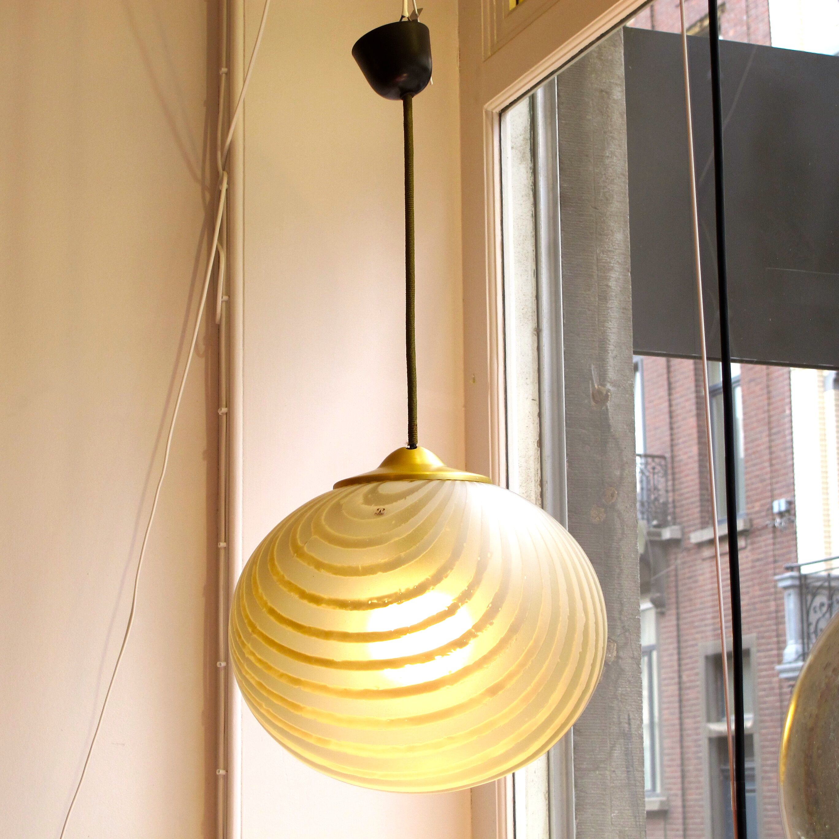 Suspension globe model "Kenya" Peill & Putzler - 1970