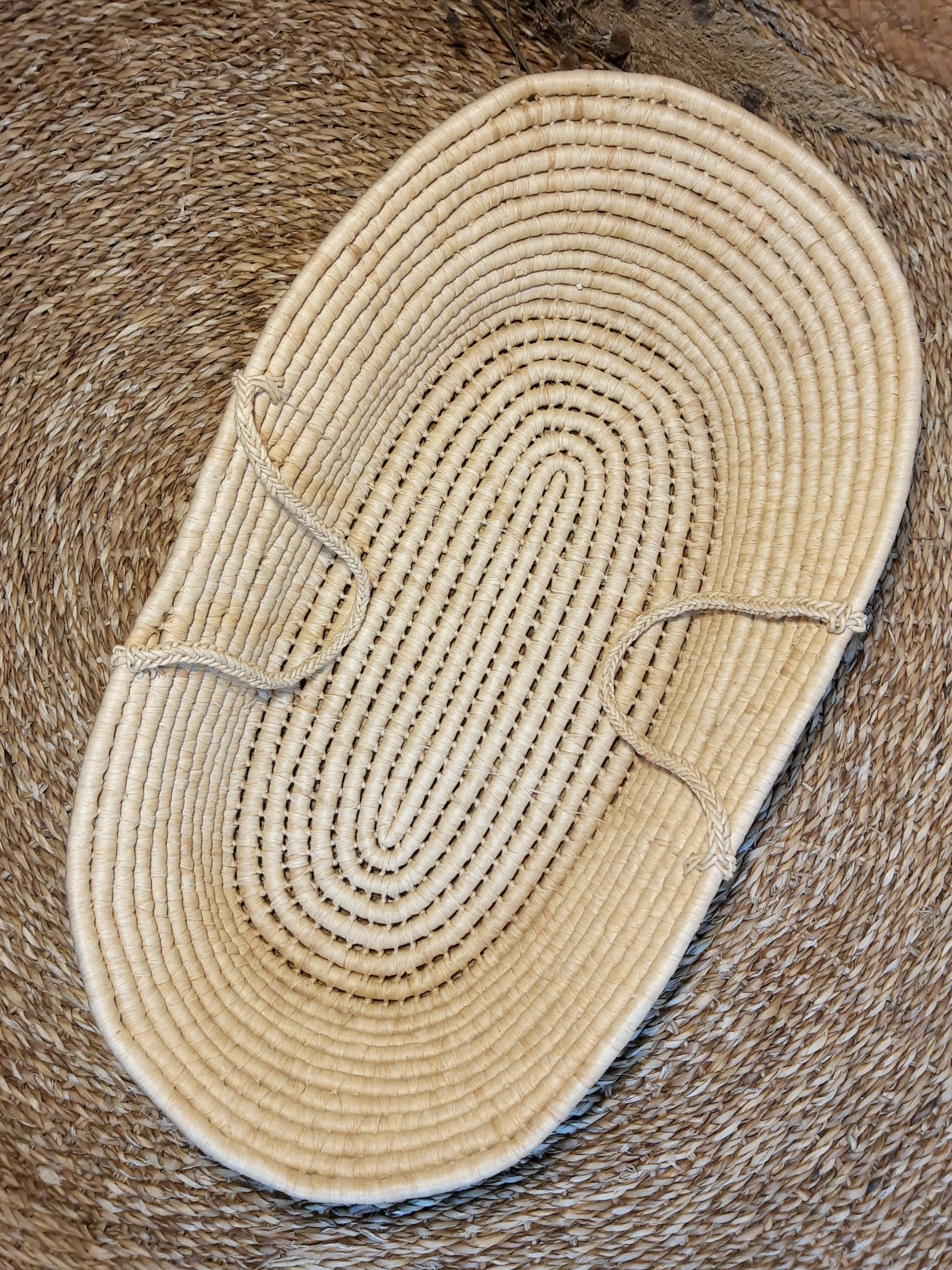 Palm bassinet for baby or vintage baby