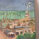 Port d’Afrique, huile sur toile signé Liotard
