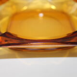 Echotray pocket tray with faceted amber glass
