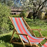 Chaise longue chilienne vintage