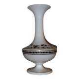 Vase verre opaline XIXe Napoléon III
