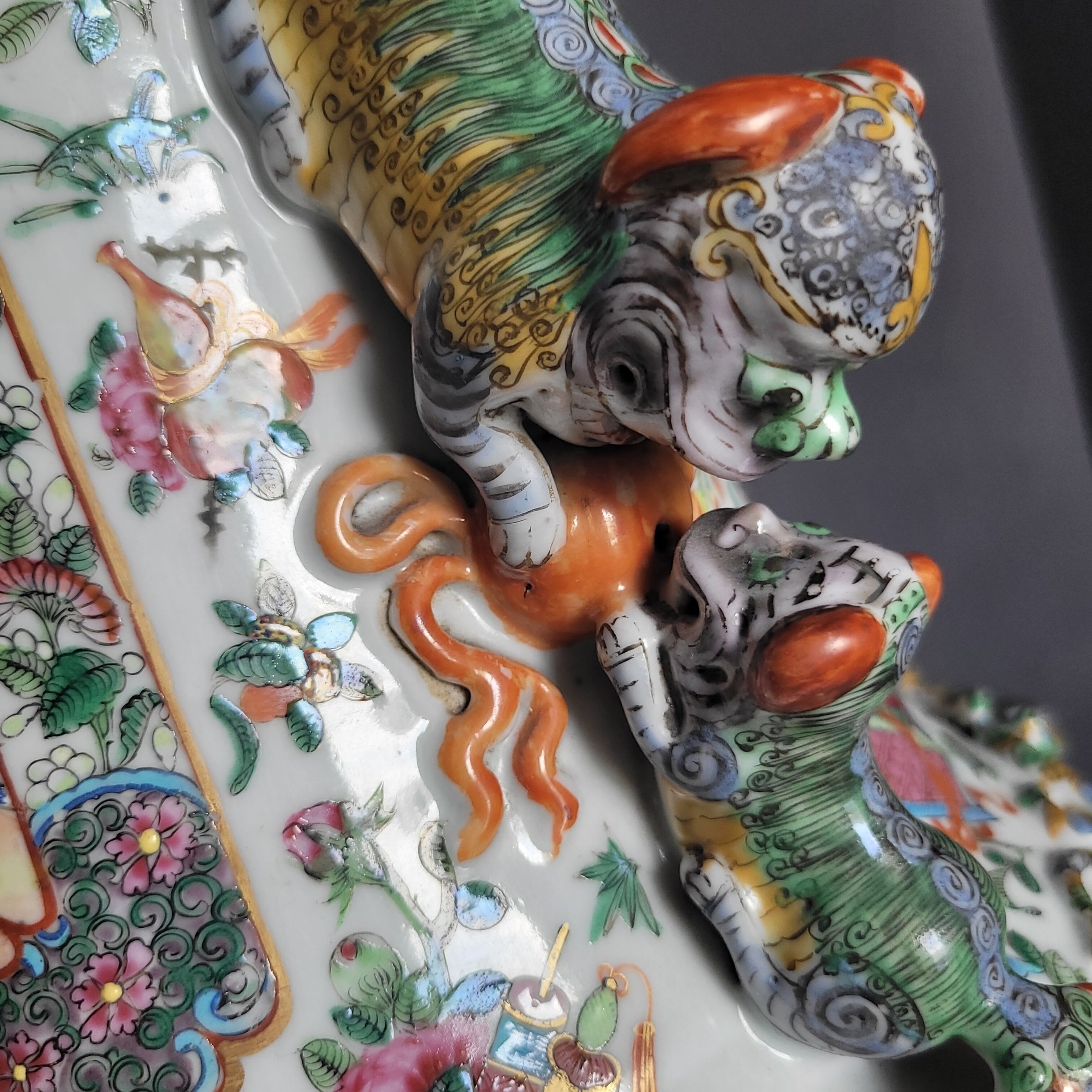 Very large Chinese vase (92 centimeters)