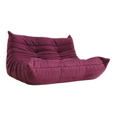 Canapé 2 places vintage Togo Ligne Roset par Michel Ducaroy