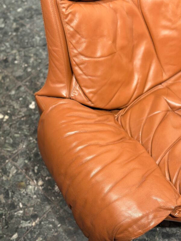 Chaise longue Saporiti P60 vintage par Vittorio Introini