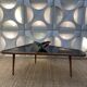 Vintage Coffee Table by Charles Ramos Free Form 1950