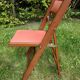 Chaises pliante vintage