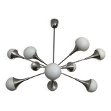 Vintage trumpet chandelier from the 70s